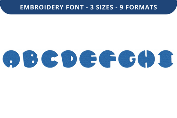 Bow Wow Font a to I: A Smart Choice for Small Business Embroidery