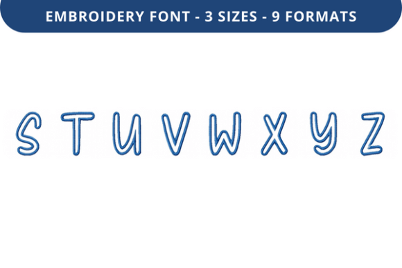 Bright Young Owl Font S to Z