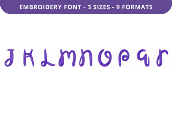 Cautiously Cuddly Font J to R