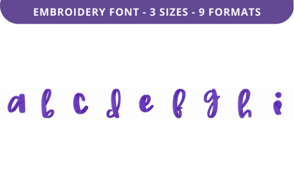 Country Garden Font a to I