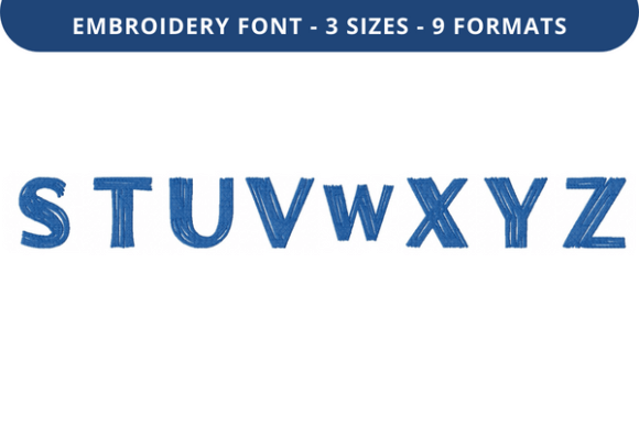 Hay Girl Hay Font Uppercase S to Z