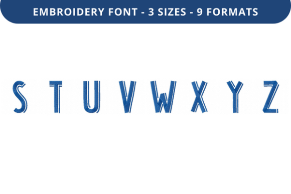 Middle Right Font S to Z