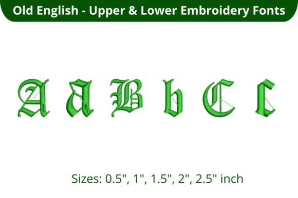 Old English Font ABC Review
