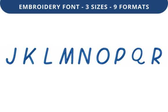 Quiet Dindle Font J to R Review