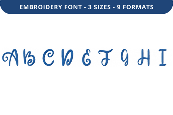 Sugar Buns Font a to I: A Boutique Embroidery Designer’s Review