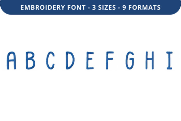 Sunny Box Font a to I